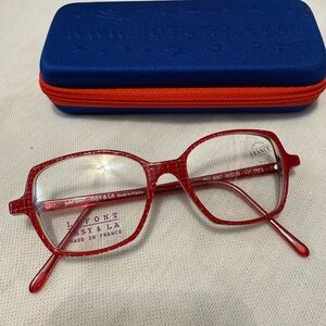 Lafont Women's Petite Red Glasses